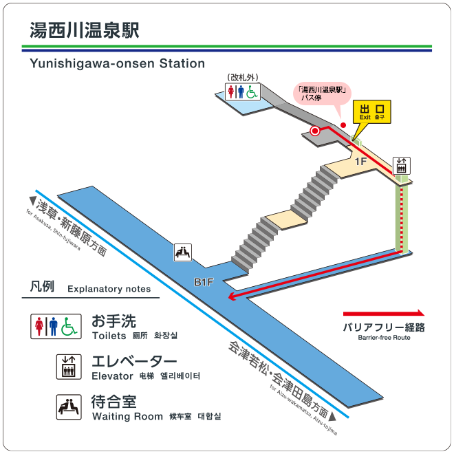 駅構内図